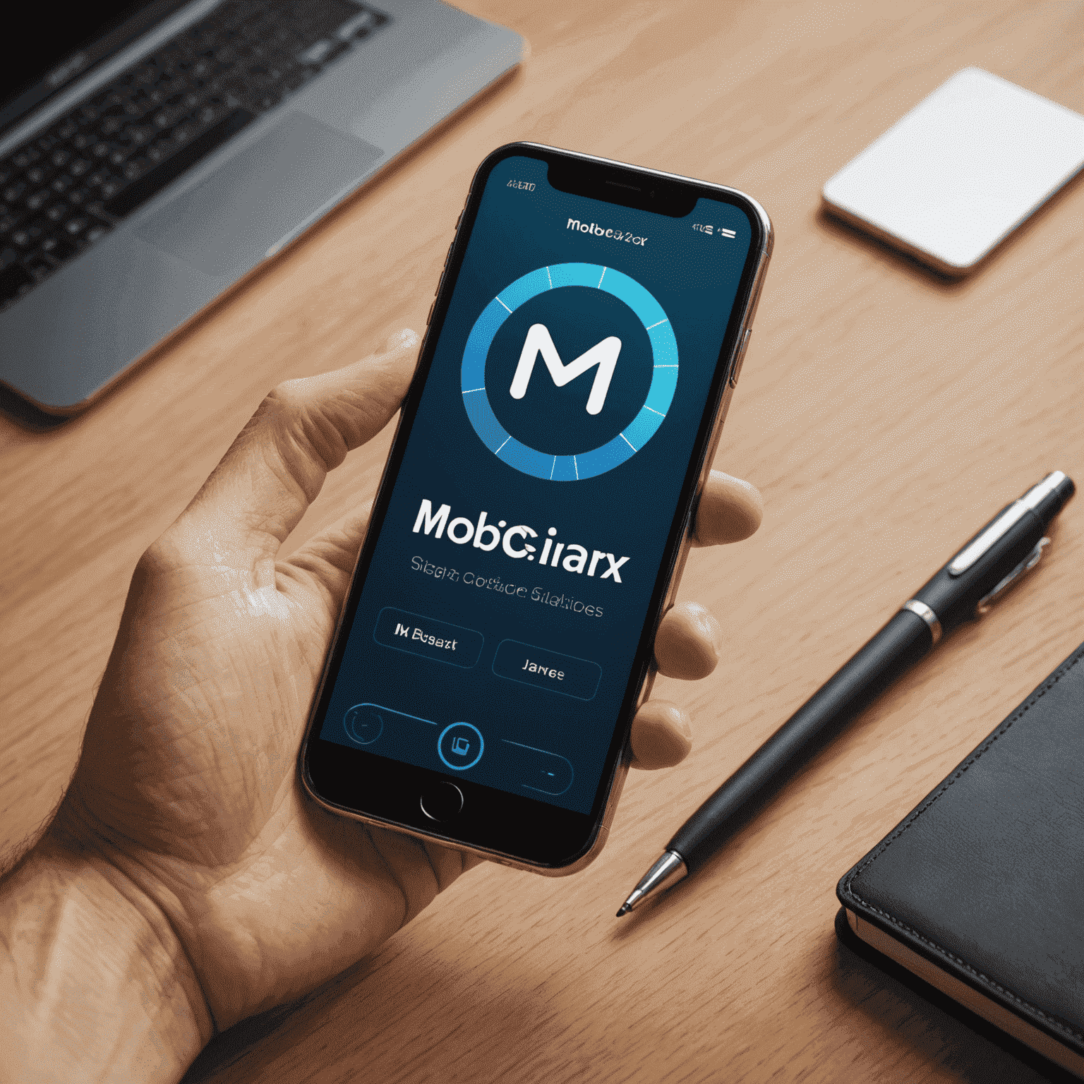 شعار MobiCarX - حلول واجهة الهاتف